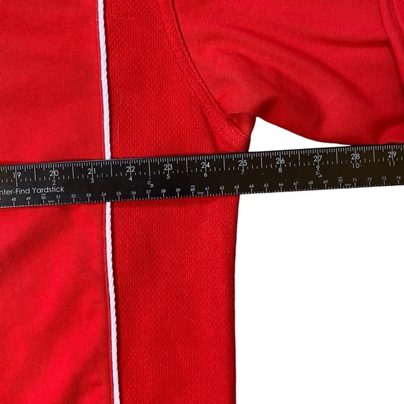 VINTAGE Tampa Bay‎ Buccaneers Sweatshirt Mens XL Red  V Neck NFL Football - Picture 11 of 12